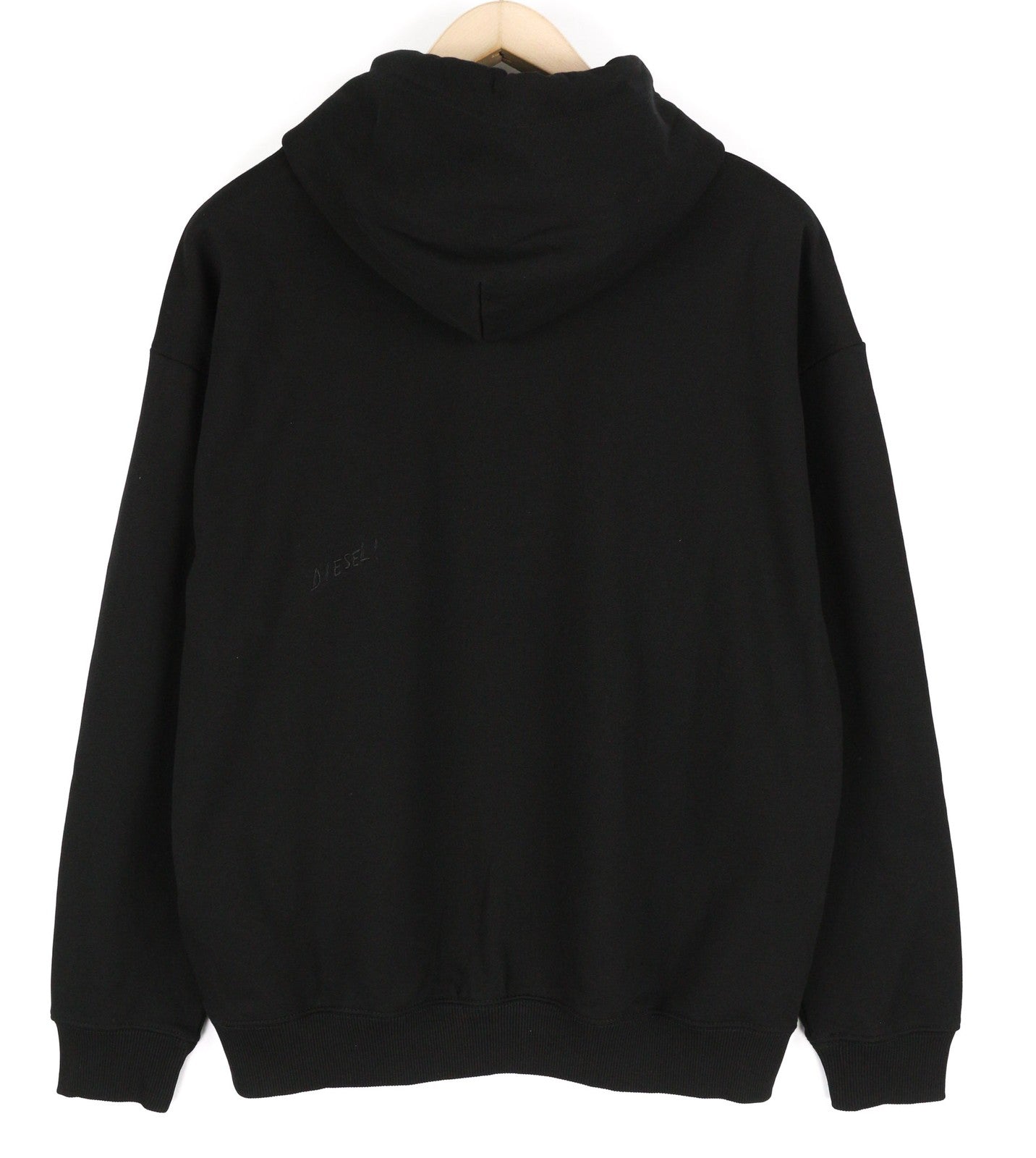 Diesel S-ummer-b2 Sweat à capuche pour homme avec logo noir à manches longues Rrp150 unisexe