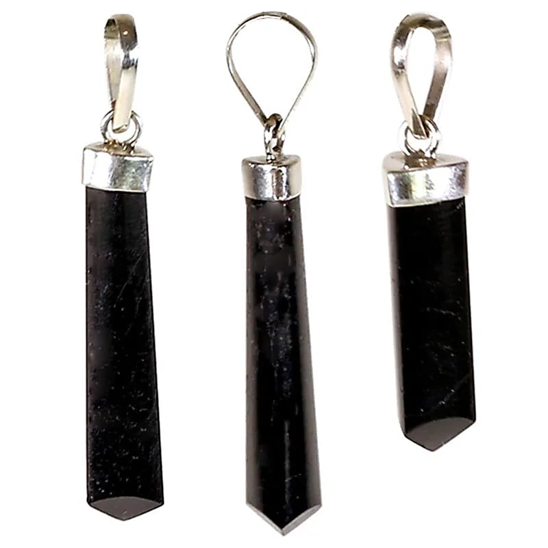 Přívěsek Turmalín 925 Silver -- balení 3 ks - 2,5-3,5 cm