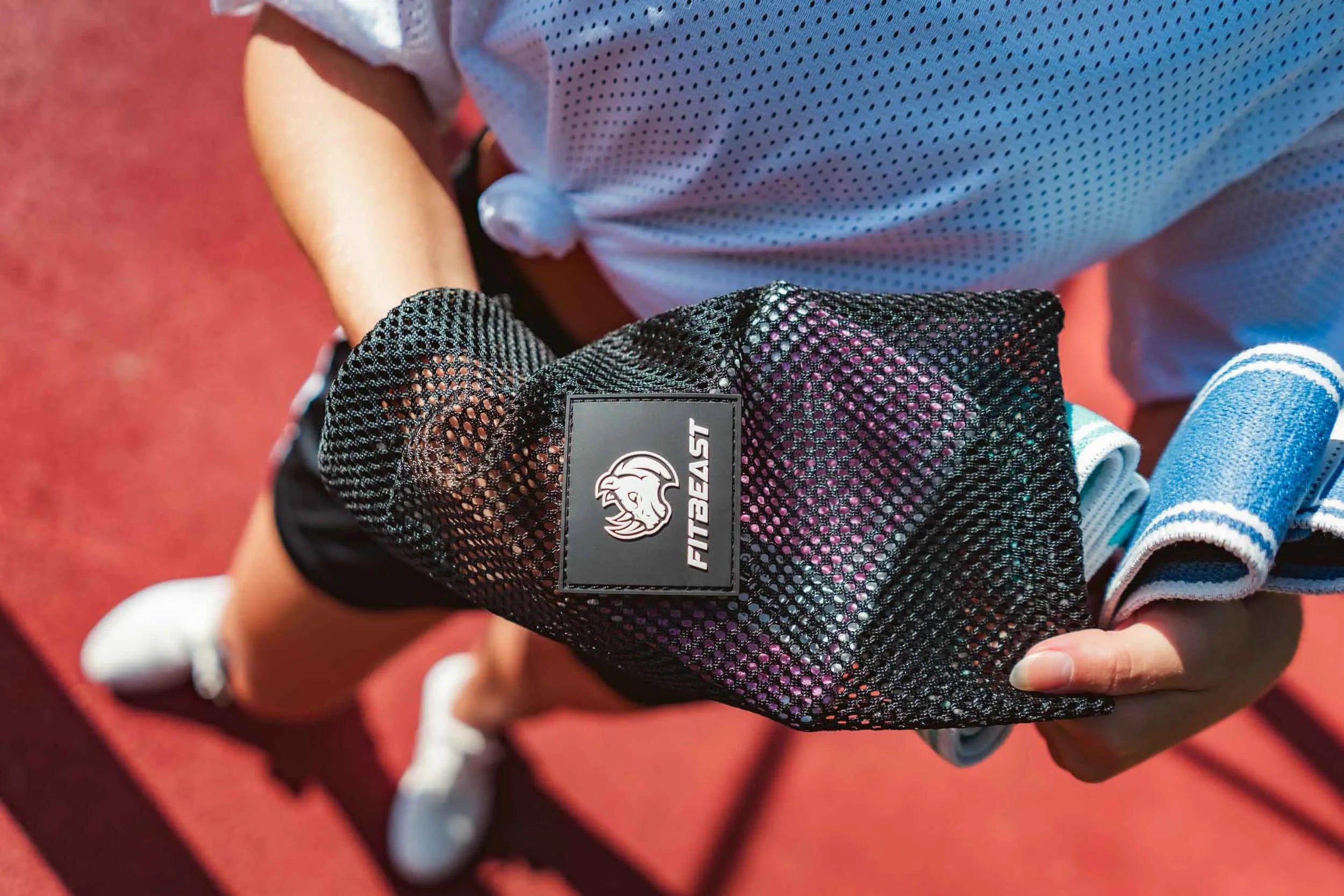 3 db-os fitness gumiból álló fitbeast keverék készlet