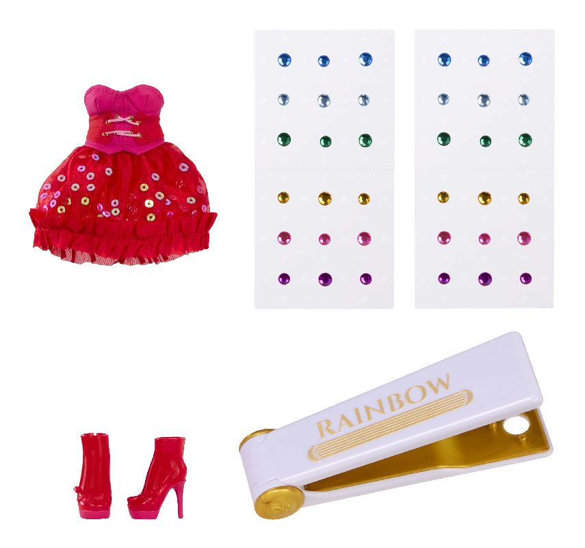 Rainbow High Be Dazzling Fashion Panenka - Vivienne Rouge (červená)