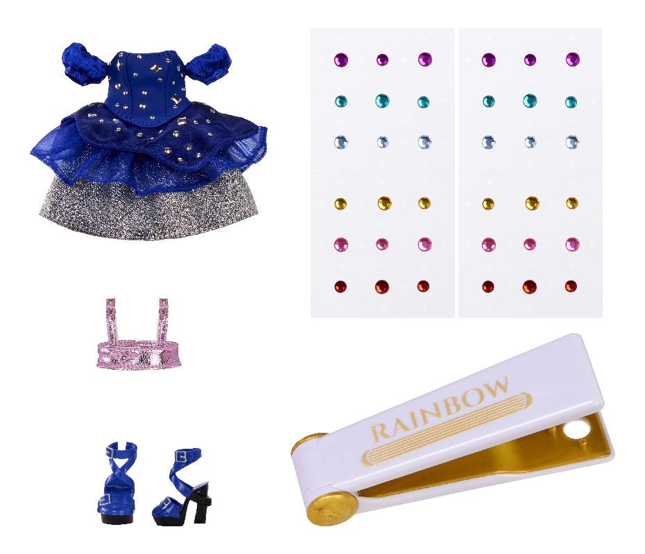 Rainbow High Be Dazzling Fashion Panenka - Genevieve Bleue (azul)