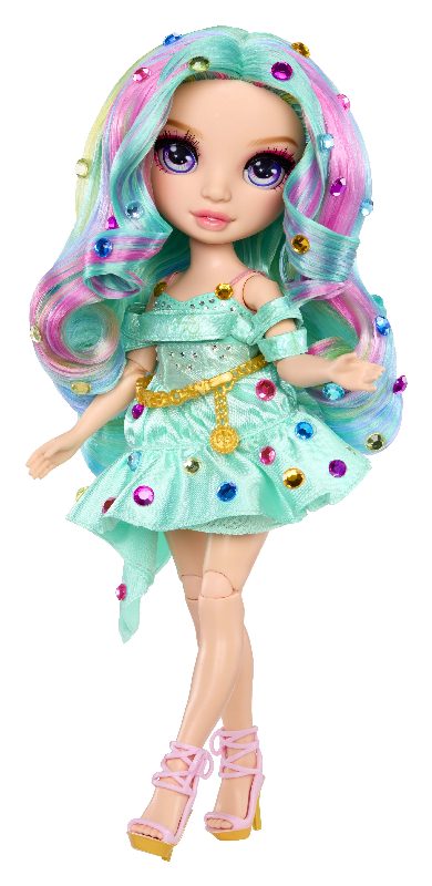 Panenka Rainbow High Be Dazzling Fashion - Celine Turquesa (verde azulado)