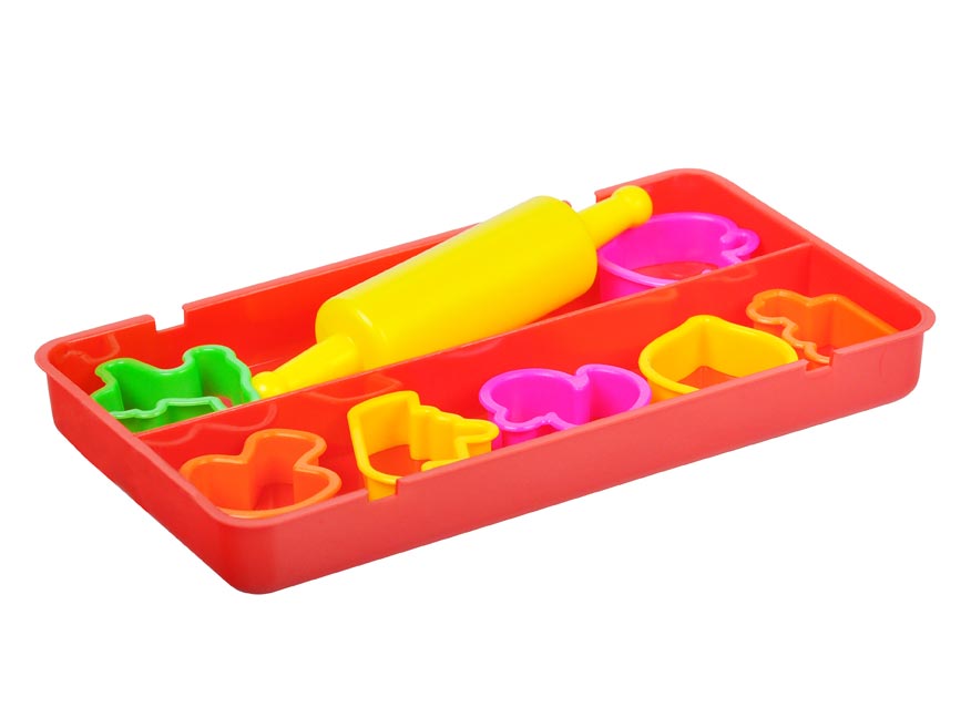 Argilla da modellare 7 colori + 7 forme