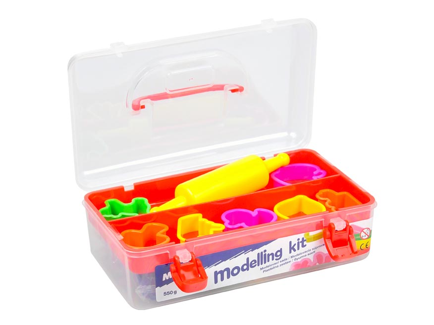 Argilla da modellare 7 colori + 7 forme