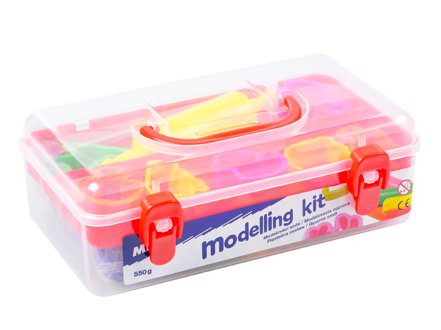 Argilla da modellare 7 colori + 7 forme