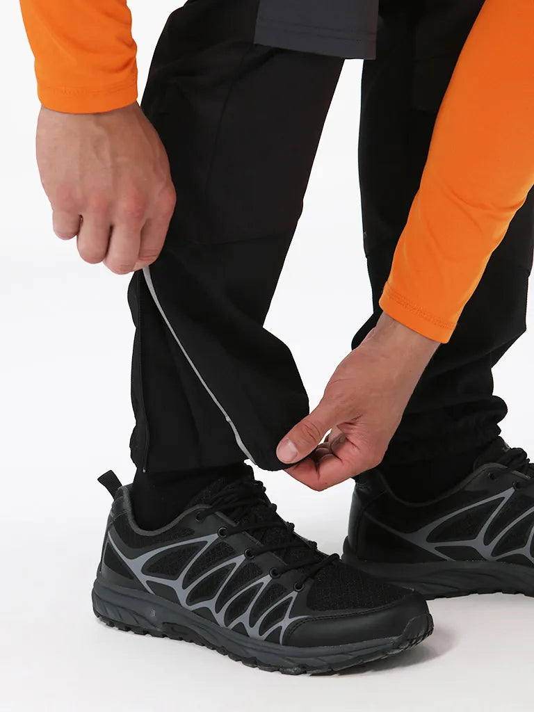 Męskie spodnie outdoorowe loap miejski zielony szary 2xl