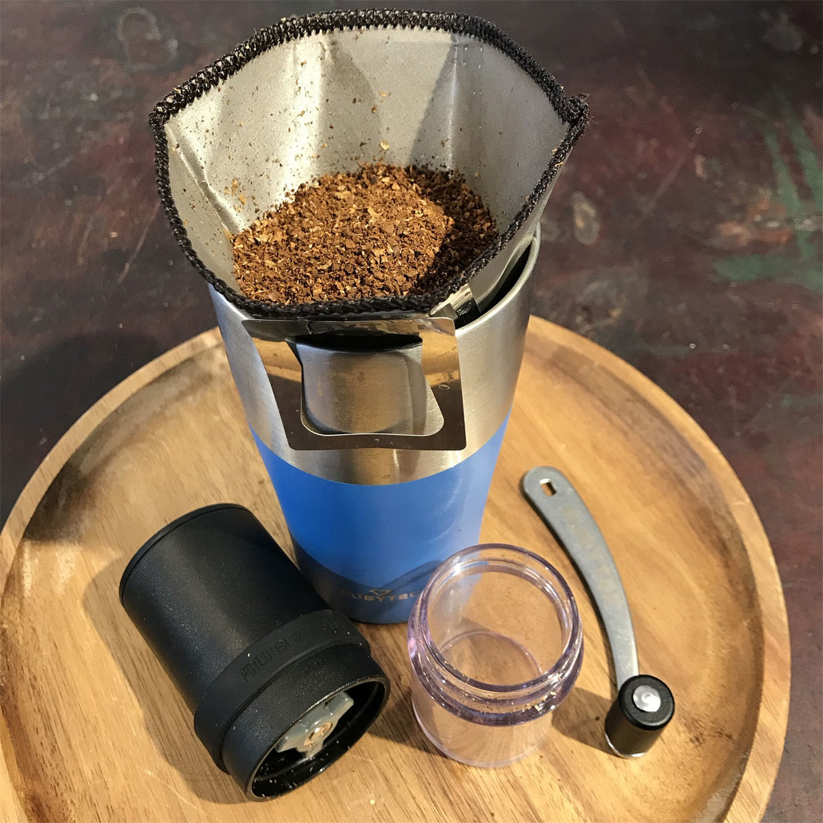 Macinacaffè portatile Rubytec Robusta Nero