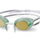 Head Goggle Racer Mirrored Green