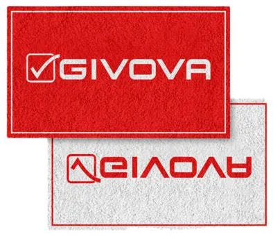 Serviette Coton Givova Rouge Blanc Rouge