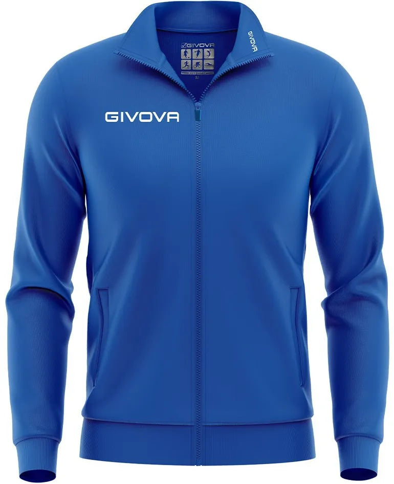Športová mikina Givova Polarfleece Mono 500 Blue