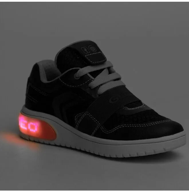 Chaussures Enfant Geox Jr Xled Sneaker Bleu Foncé