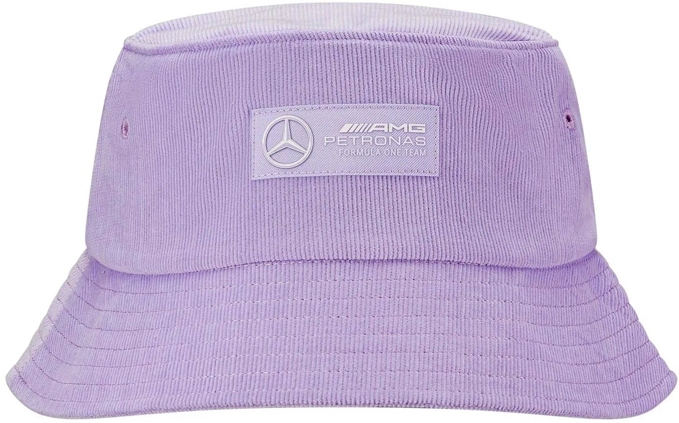 Pălărie de găleată cu cordon retro unisex Mercedes Mapf1 Fw Liliac Mov
