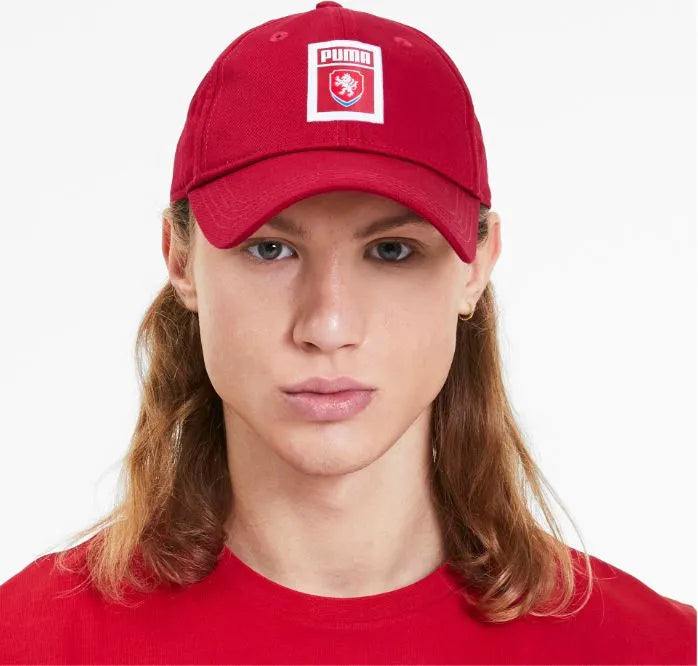 Puma Tschechische Fußballkappe Rot