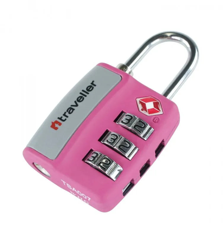 Travel Lock Traveller Tsa Lock Pink