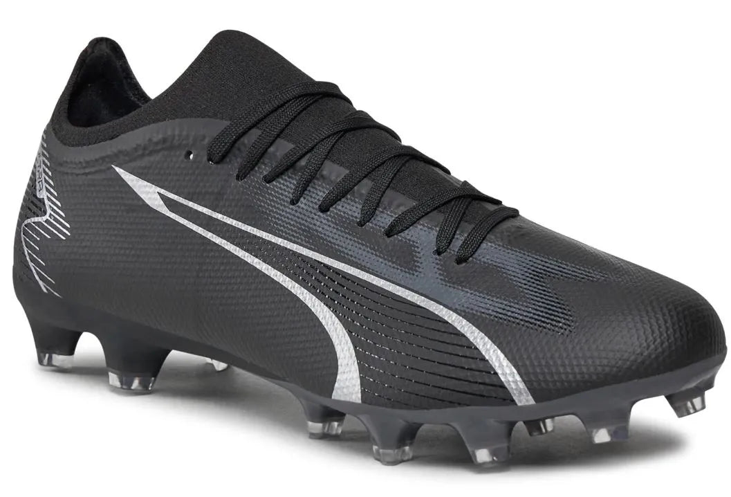 Puma Ultra Match Fg-ag Fußballschuhe Schwarz-asphalt Schwarz
