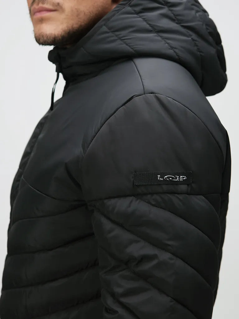 Herrenjacke Loap Jenda Schwarz