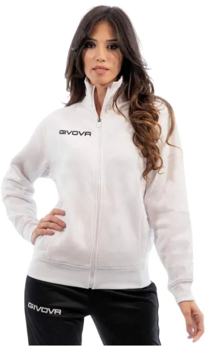 Givova Freetime Unisex hvid sweatshirt