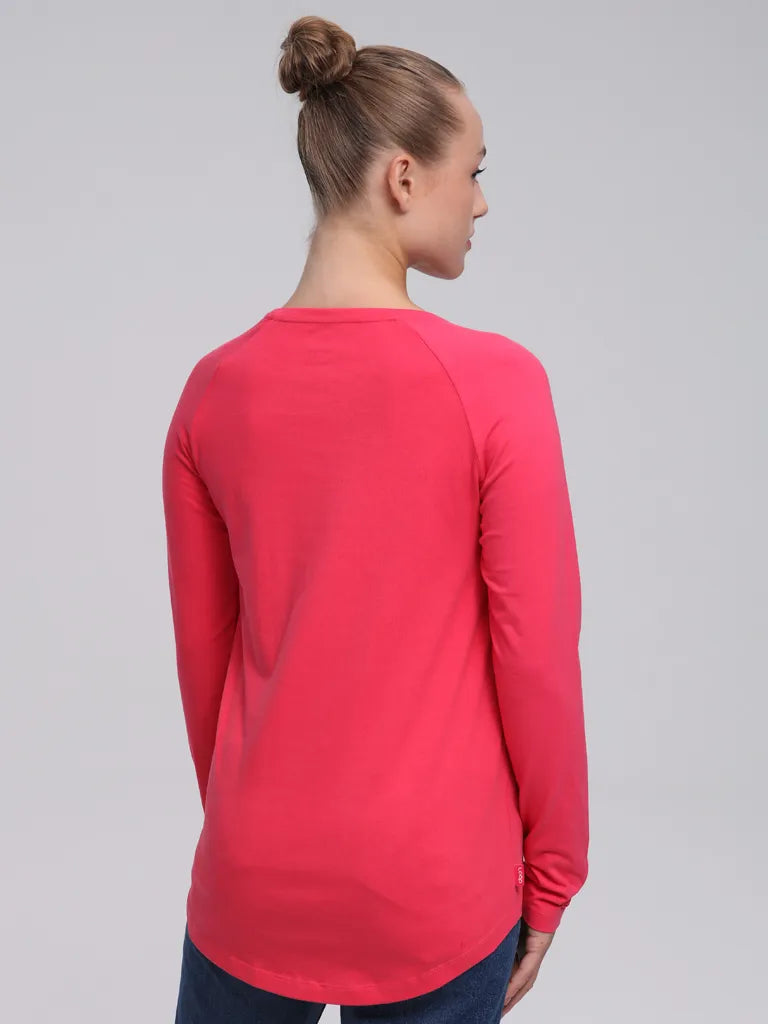 Damska koszulka Loap Abenka w kolorze różowym