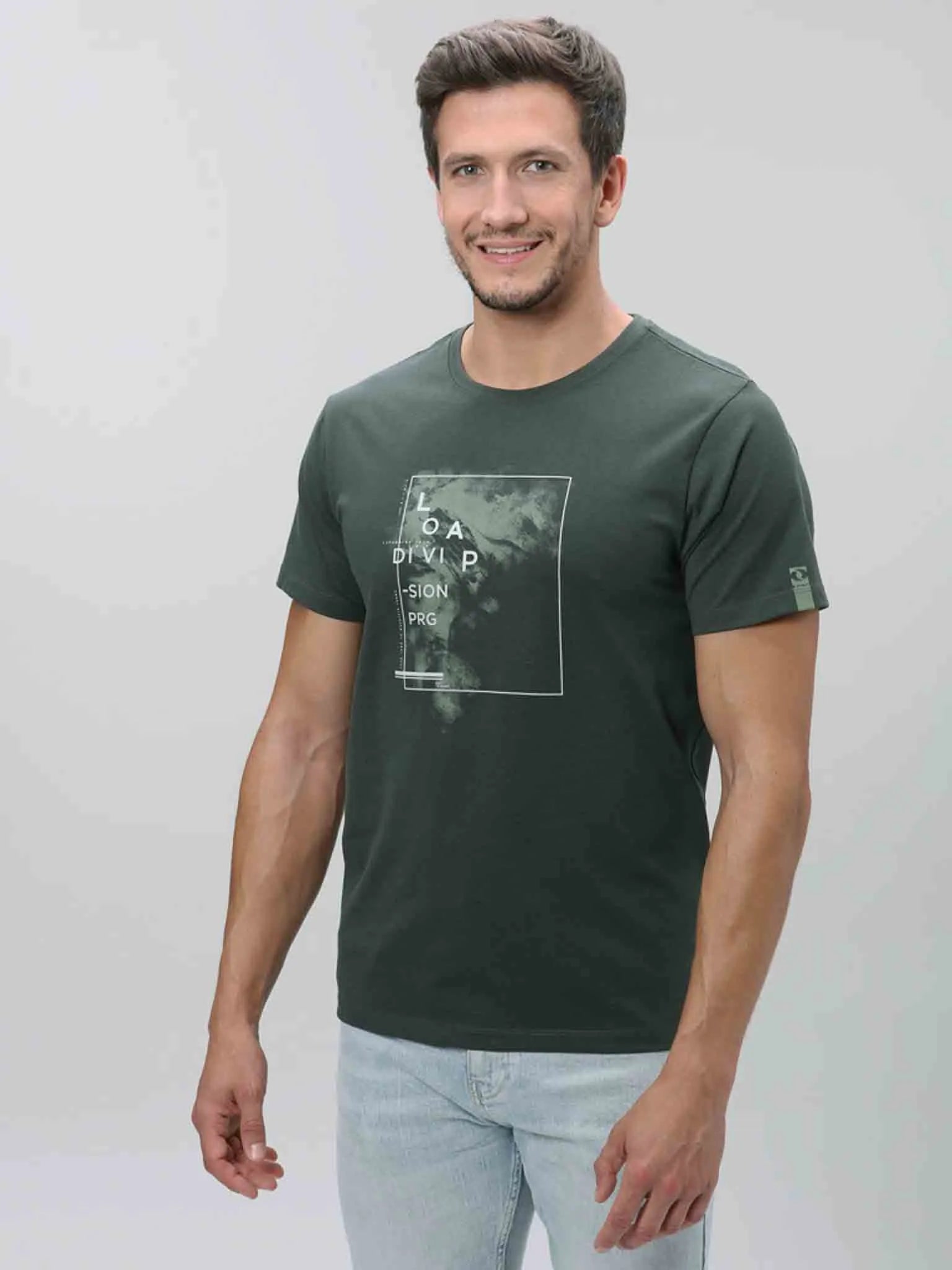 Camiseta Hombre Loap Bohor Verde