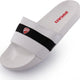 Ducati Wit Zwarte Pantoffels Wit