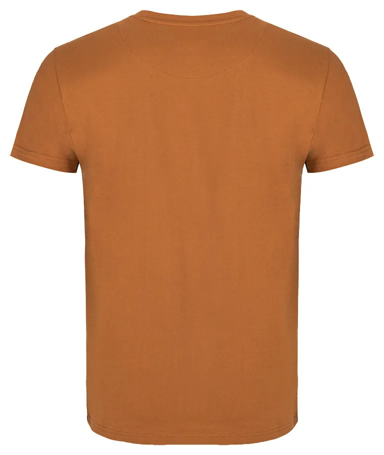 Heren T-shirt Loap Bolt Bruin