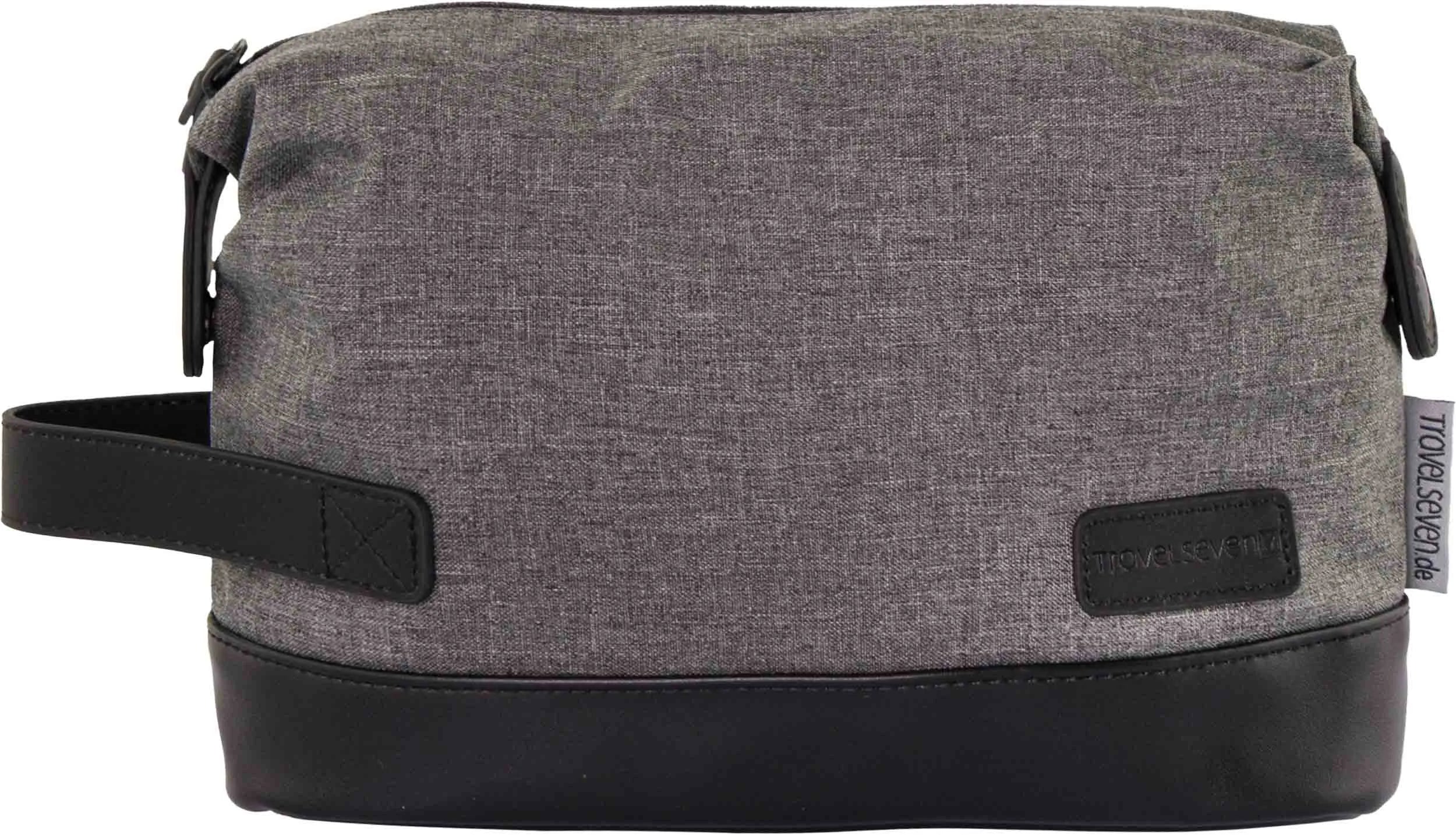 Borsa per il trucco Travison grigio scuro grigio