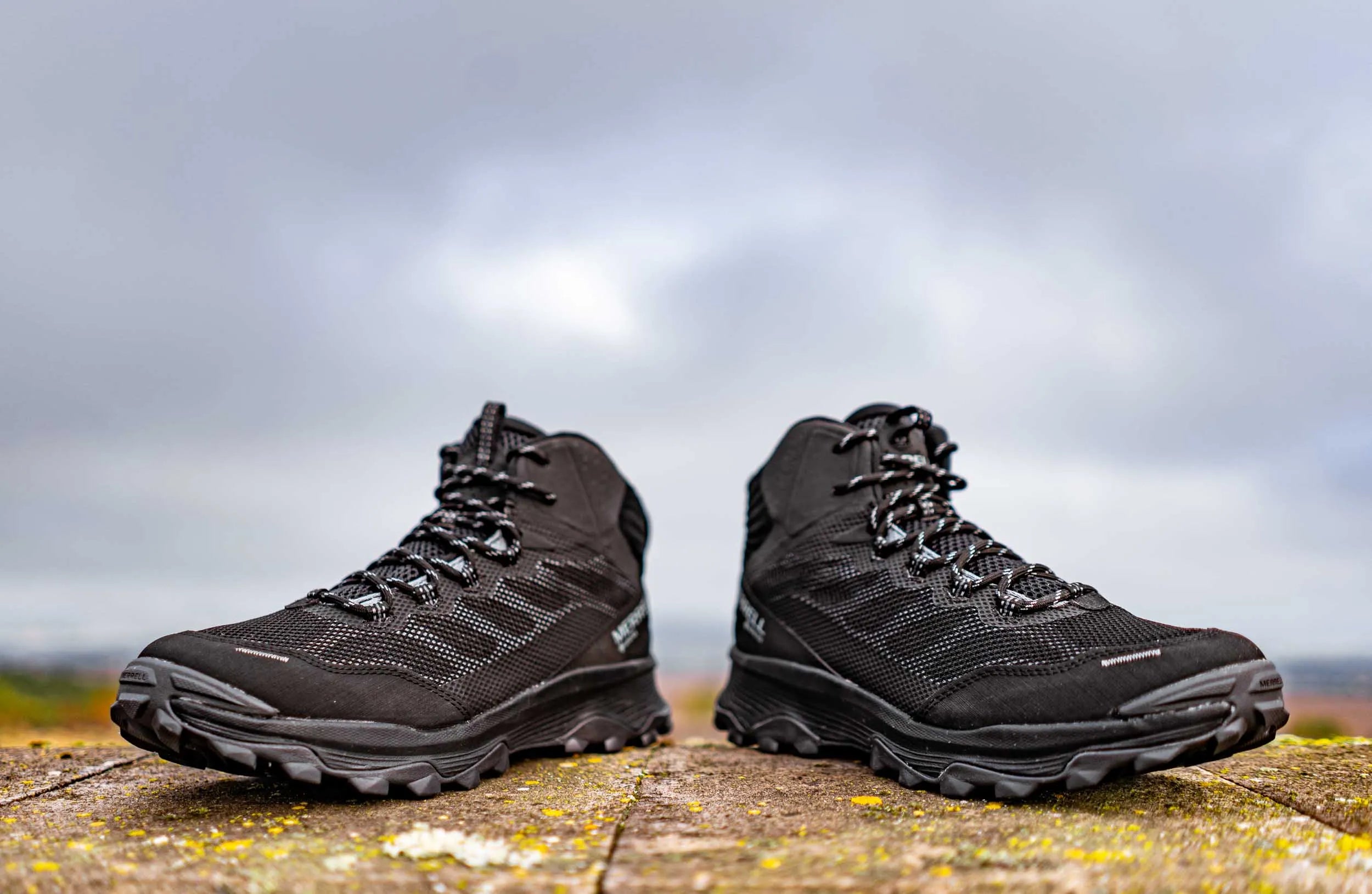 Merrell Speed strike Mid Gtx Zwart Outdoorschoenen Dames Zwart