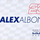 Red Bull Amrbr Fw Flag 90x60 Albon Flag White
