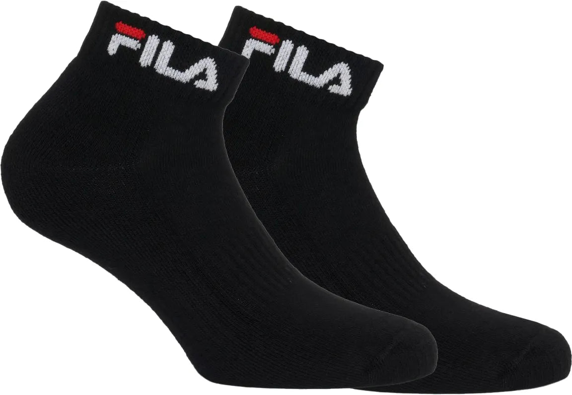 Fila Socken 2er-Pack Top-Qualität Schwarz 39-42