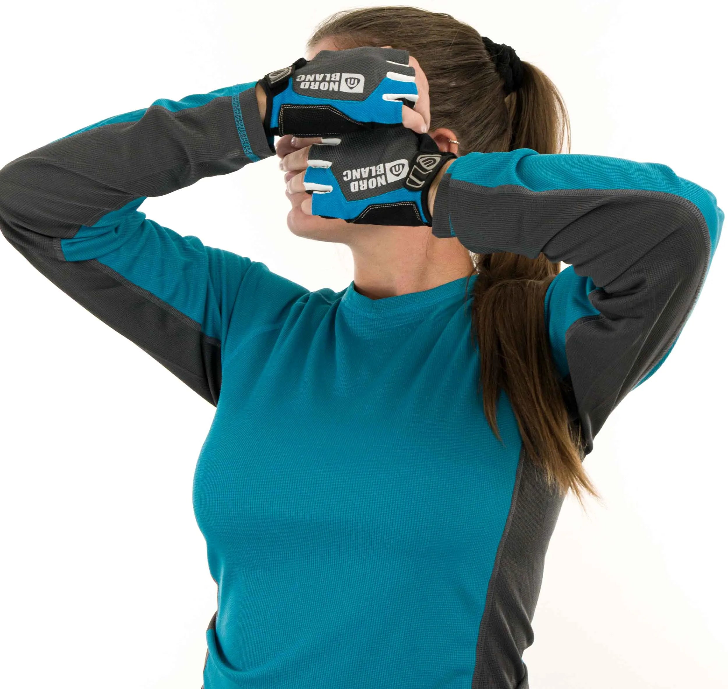 Lámhainní rothaíochta Nordblanc gorm 9