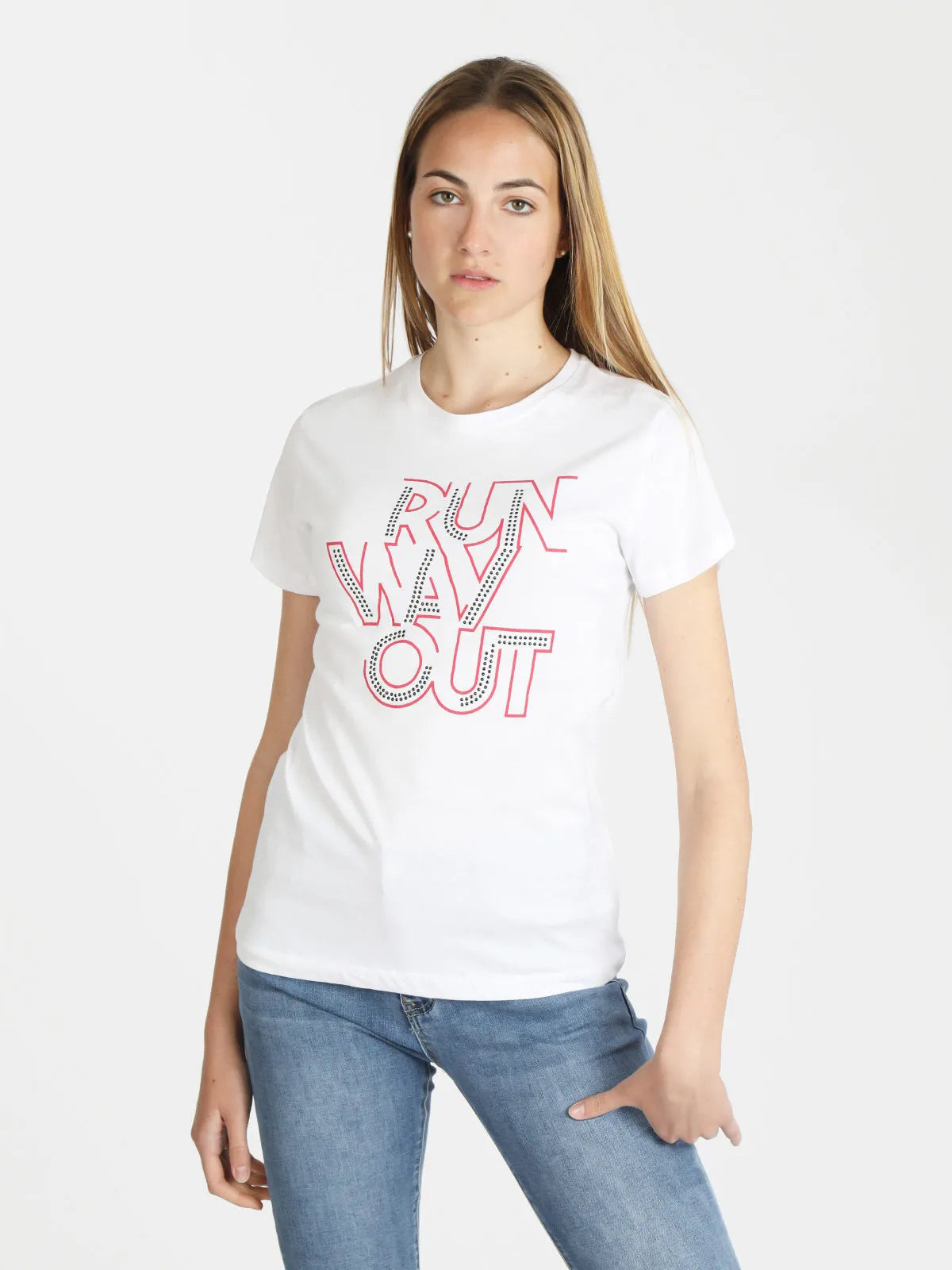 Dames-T-shirt Athl. Dpt Vera Wit