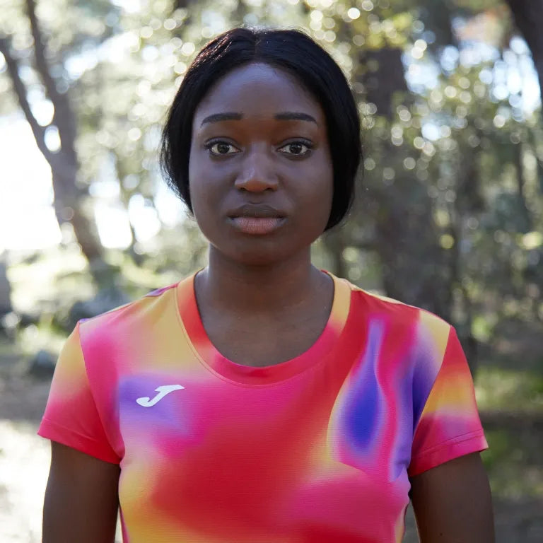 Dámské běžecké tričko joma r-trail nature orange xs