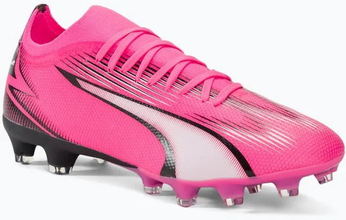 Puma Men Match Fg-ag Rózsaszín-fekete-fehér Focicipő Pink