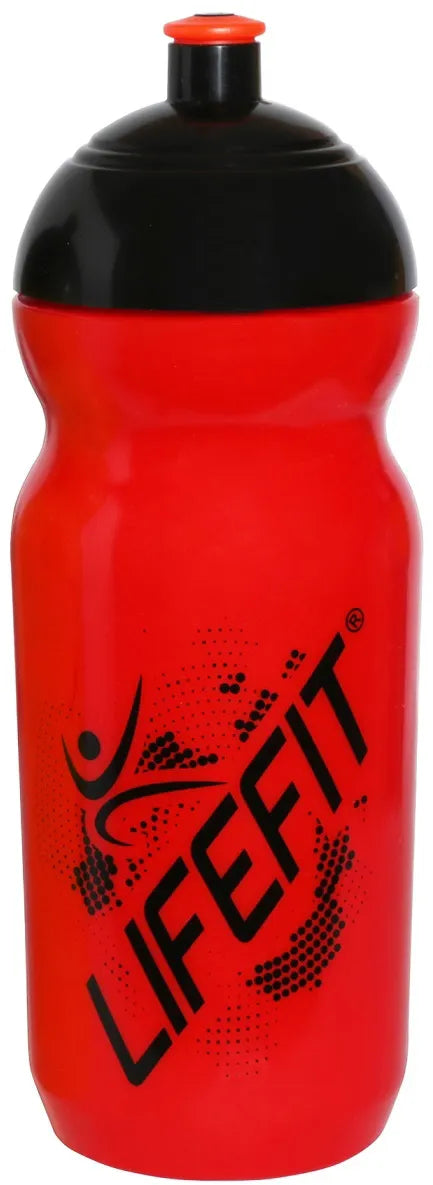 Lifefit fľaša 600ml červená červená