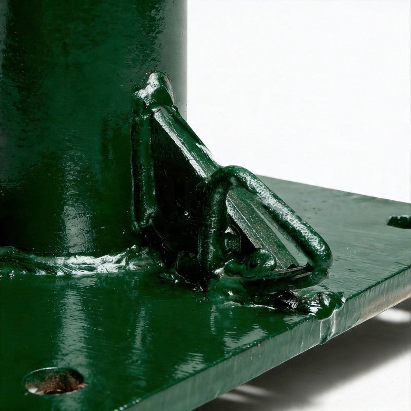 6 M Metal Post For Protection Net With Base Plate For Bolting