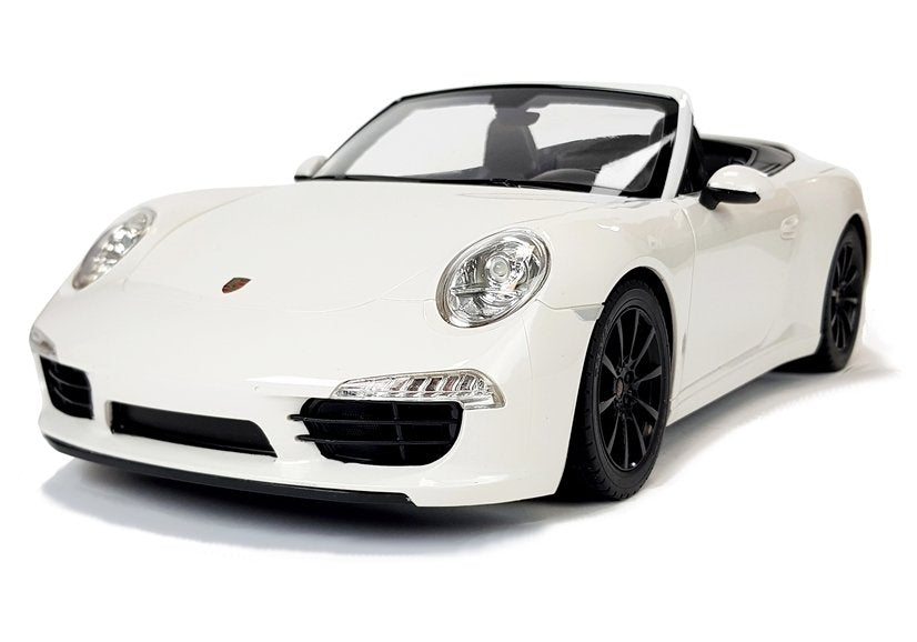 Porsche 911 Carrera S Remote Controlled Rc Car Rastar White 1:12