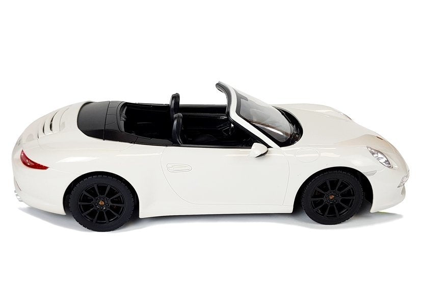 Porsche 911 Carrera S Remote Controlled Rc Car Rastar White 1:12