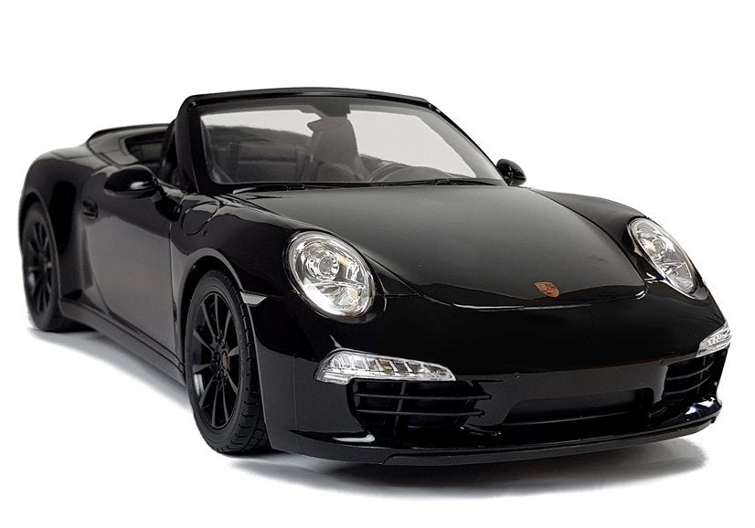 Porsche 911 Carrera S Remote Control Car Rc Rastar Black 1:12