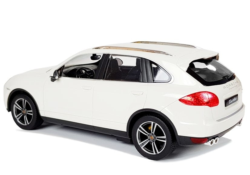 Porsche Cayenne Remote Control Car Rc Rastar White 1:14