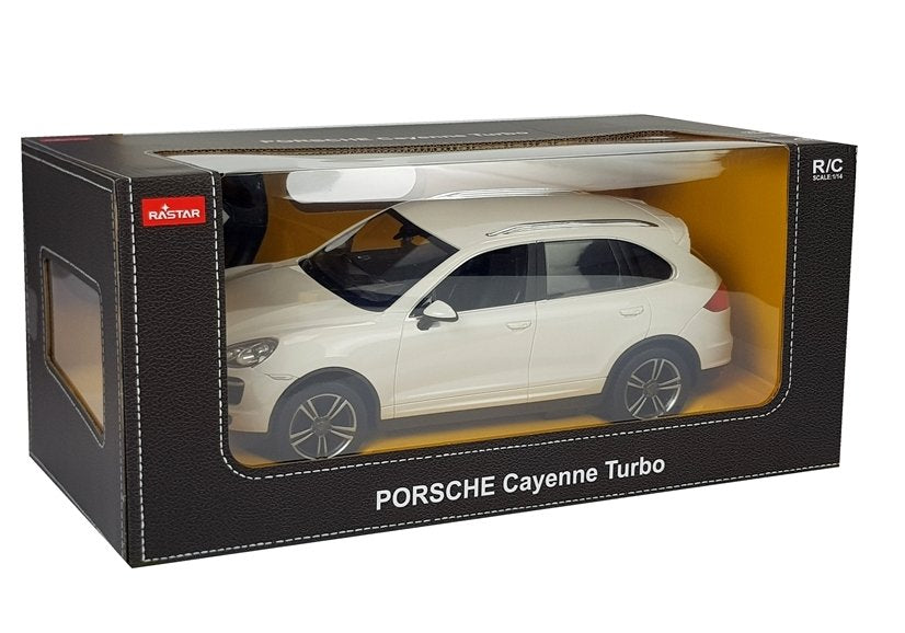Porsche Cayenne Remote Control Car Rc Rastar White 1:14