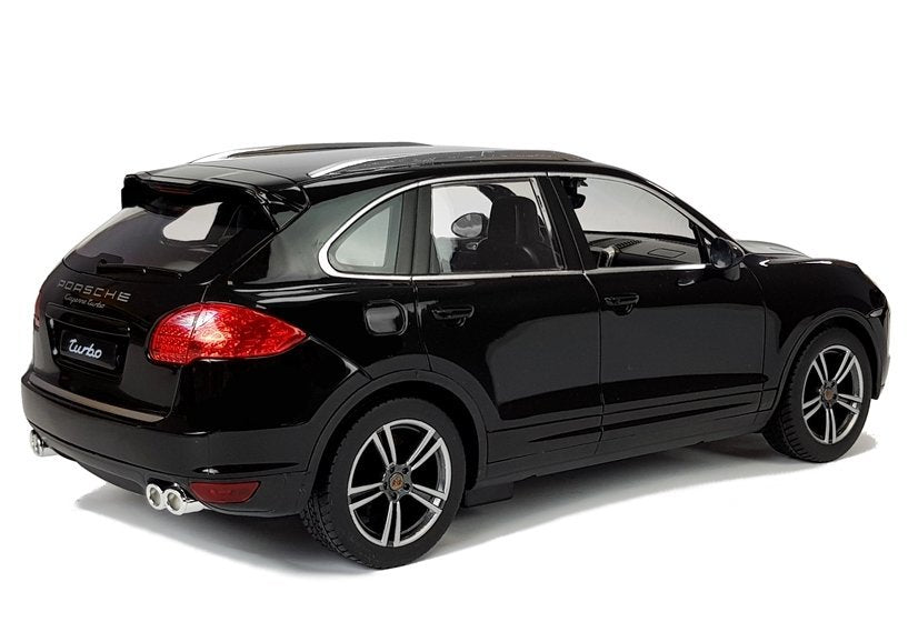 Porsche Cayenne Turbo Remote Controlled Rc Rastar Black 1:14