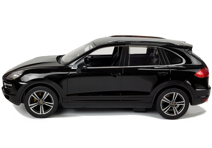 Porsche Cayenne Turbo Remote Controlled Rc Rastar Black 1:14
