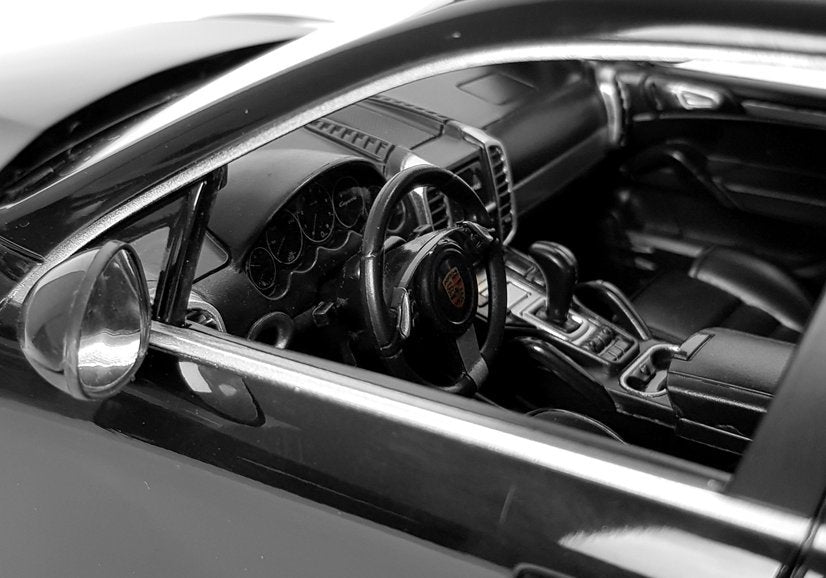 Porsche Cayenne Turbo Remote Controlled Rc Rastar Black 1:14