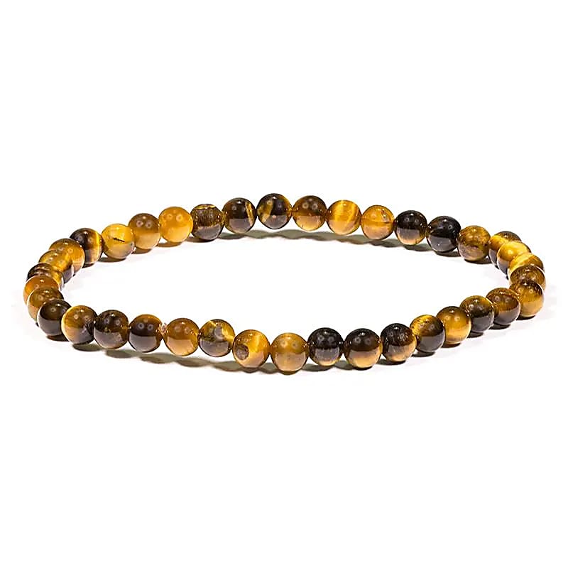 Armband Tijgeroog --verpakking van 3 stuks - 0,4 cm