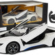 Car R/c Bmw I8 Rastar 1:14 White Automatic Doors