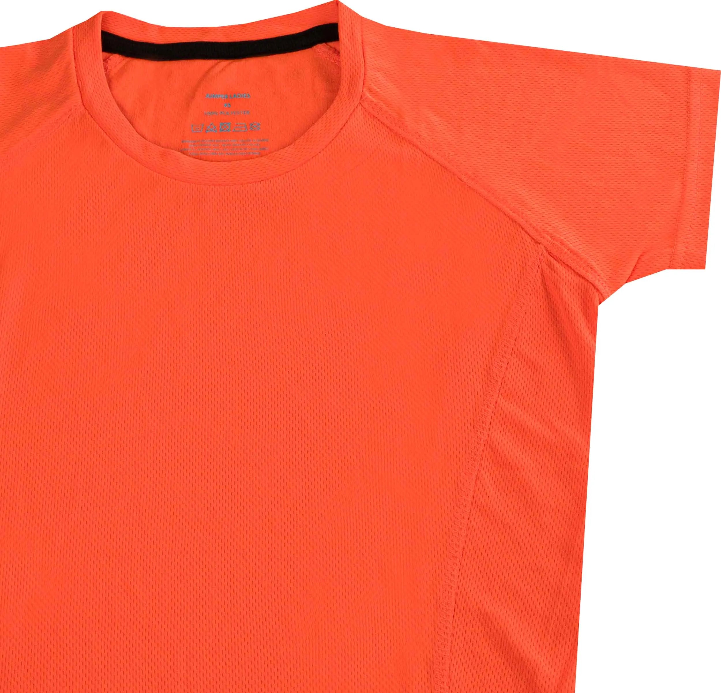 T-shirt sportiva maglione da donna arancione