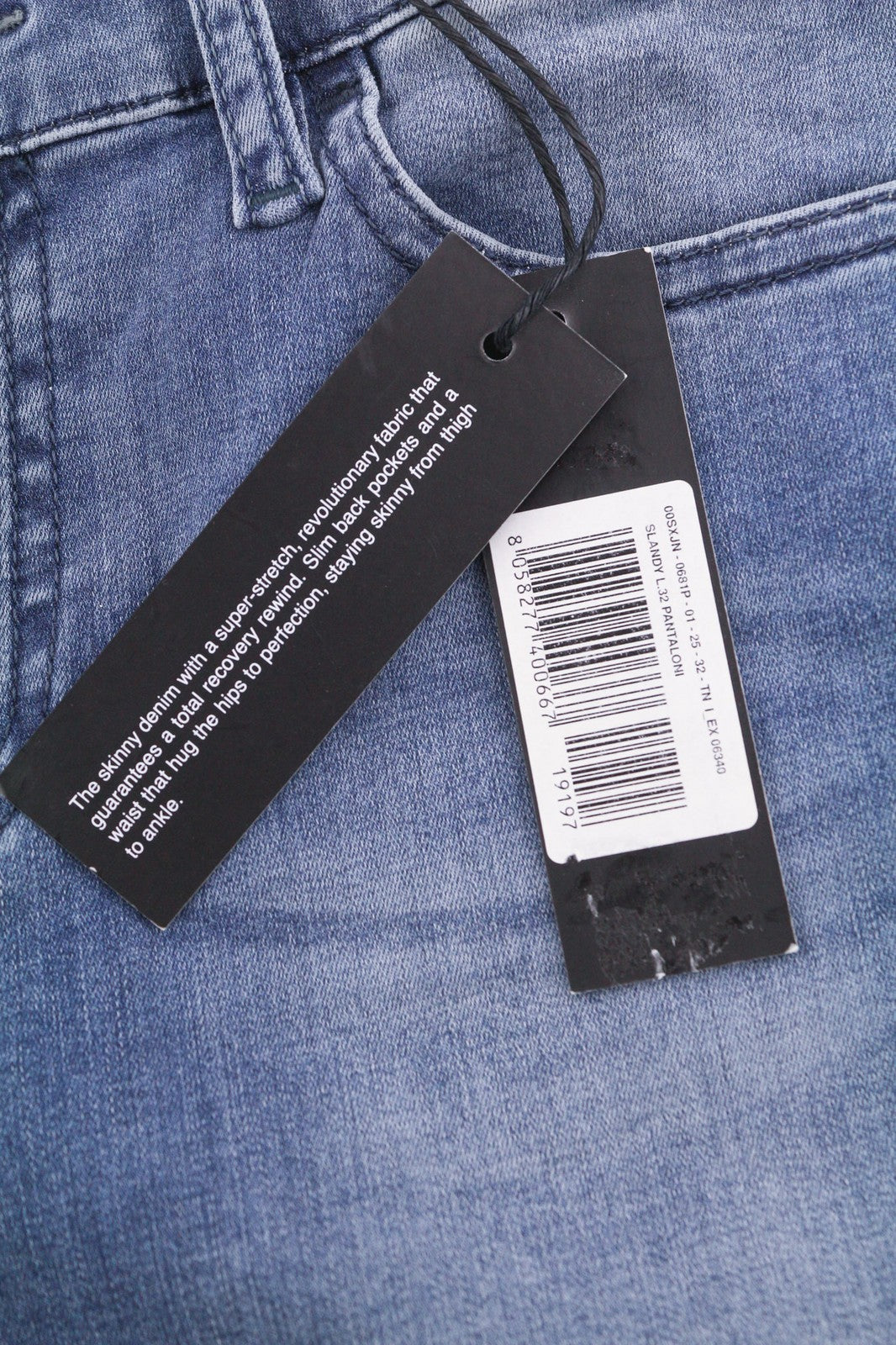 Diesel Slandy 0681p Dámske Jeansskinny Super Slim Stretch Rrp155