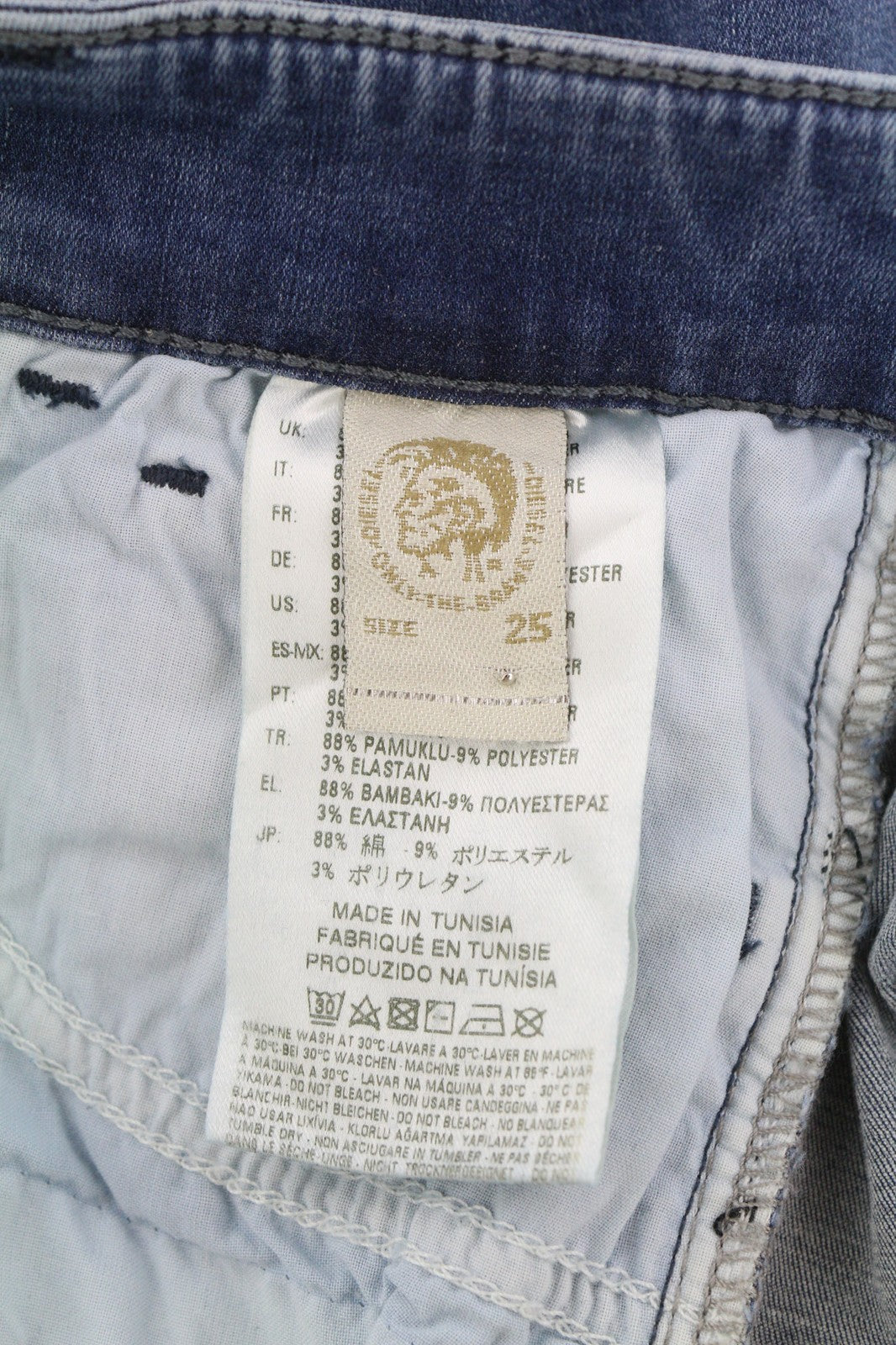 Diesel Slandy 0681p Dámske Jeansskinny Super Slim Stretch Rrp155