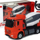 Car R/c Mercedes-benz Arocs Rastar 1:14 Red