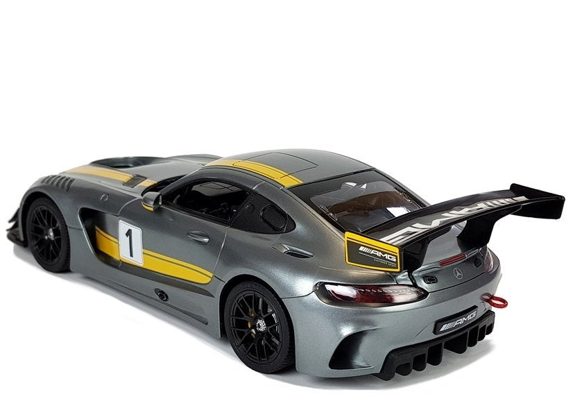 Auto R/c Mercedes Amg Gt3 Rastar 1:14 Grey